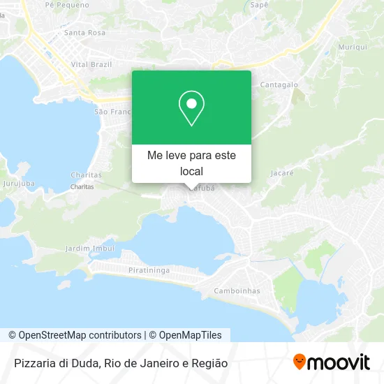 Pizzaria di Duda mapa
