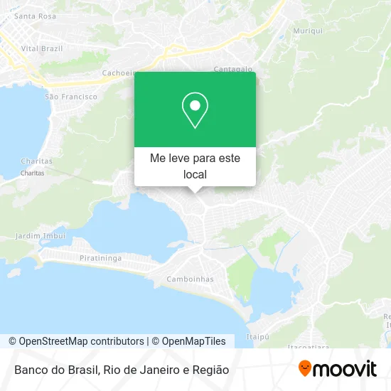 Banco do Brasil mapa