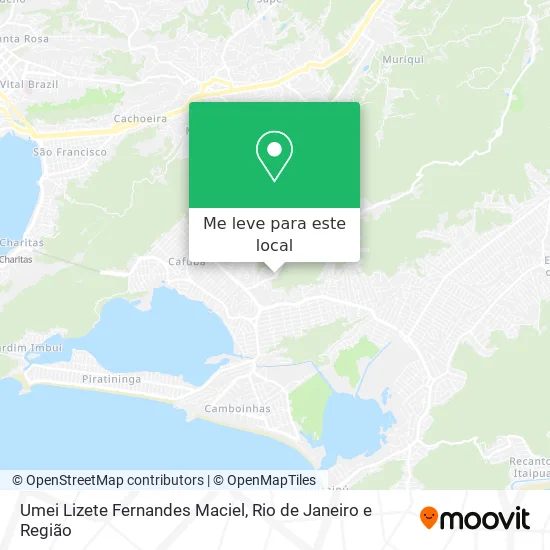 Umei Lizete Fernandes Maciel mapa