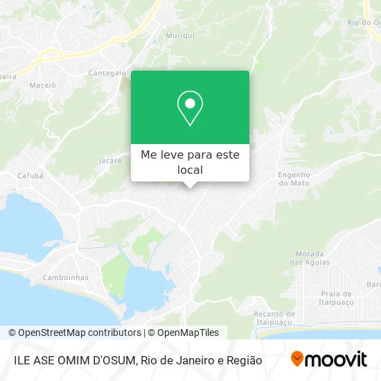 ILE ASE OMIM D'OSUM mapa