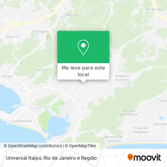 Universal Itaipú mapa