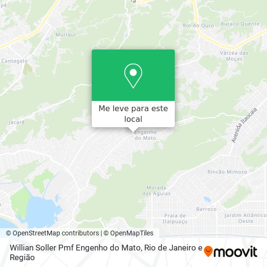 Willian Soller Pmf Engenho do Mato mapa