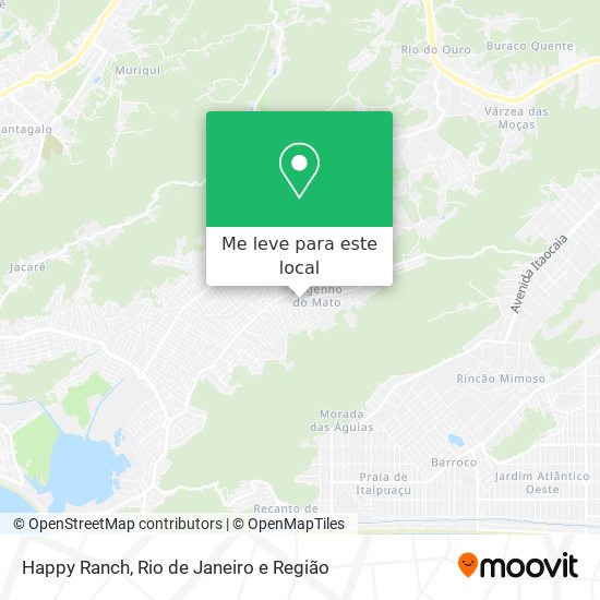 Happy Ranch mapa