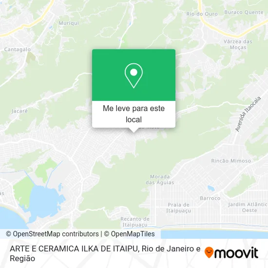 ARTE E CERAMICA ILKA DE ITAIPU mapa