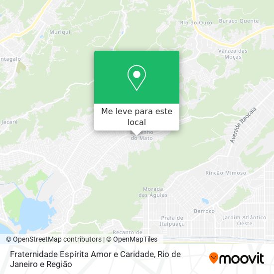 Fraternidade Espírita Amor e Caridade mapa