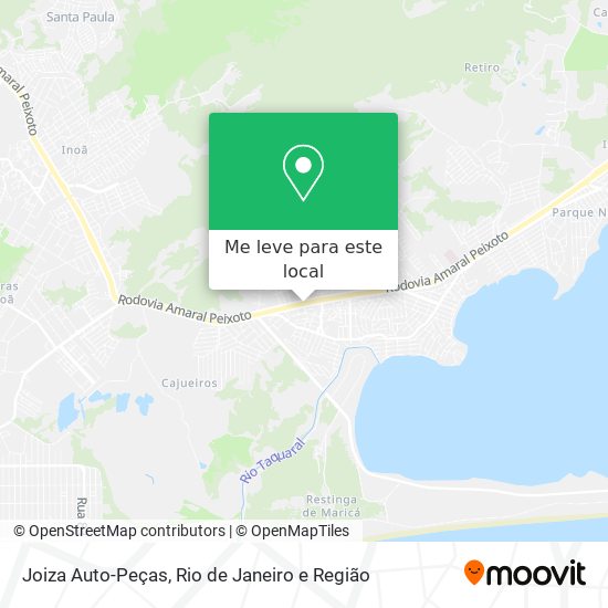 Joiza Auto-Peças mapa