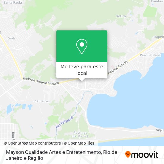 Mayson Qualidade Artes e Entretenimento mapa