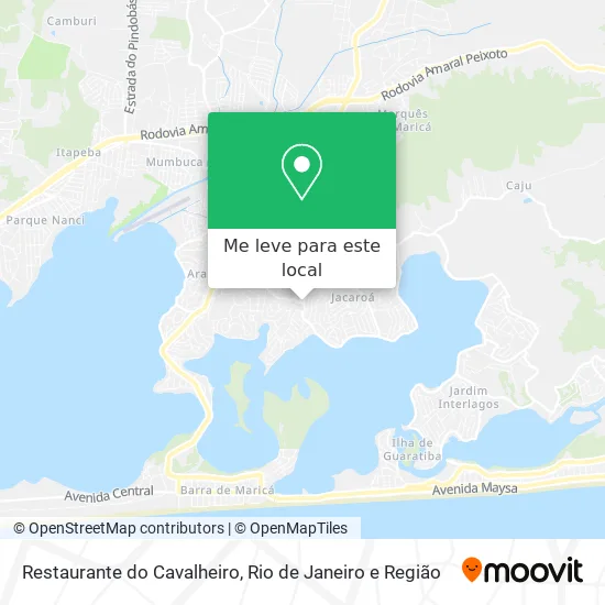 Restaurante do Cavalheiro mapa