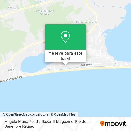 Angela Maria Felitte Bazar E Magazine mapa