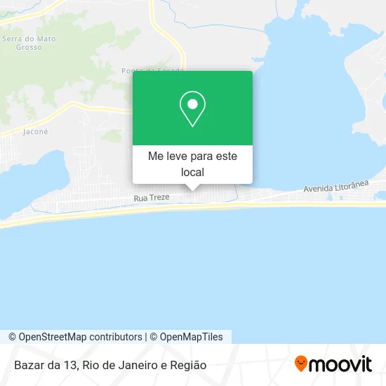 Bazar da 13 mapa