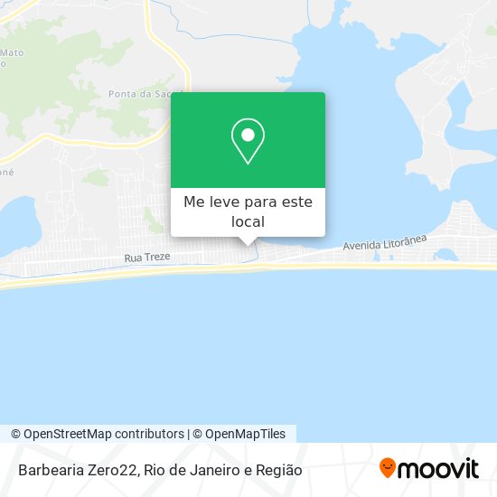 Barbearia Zero22 mapa
