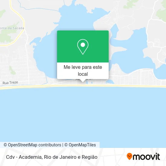 Cdv - Academia mapa