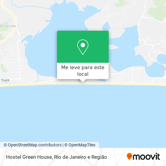 Hostel Green House mapa