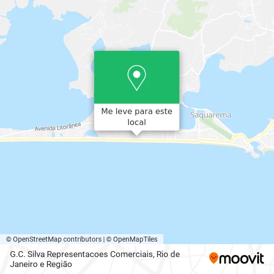 G.C. Silva Representacoes Comerciais mapa