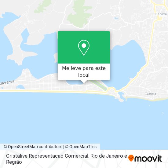 Cristalive Representacao Comercial mapa