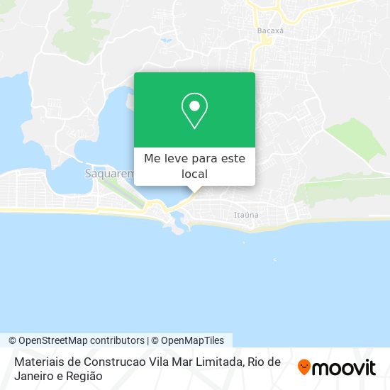 Materiais de Construcao Vila Mar Limitada mapa