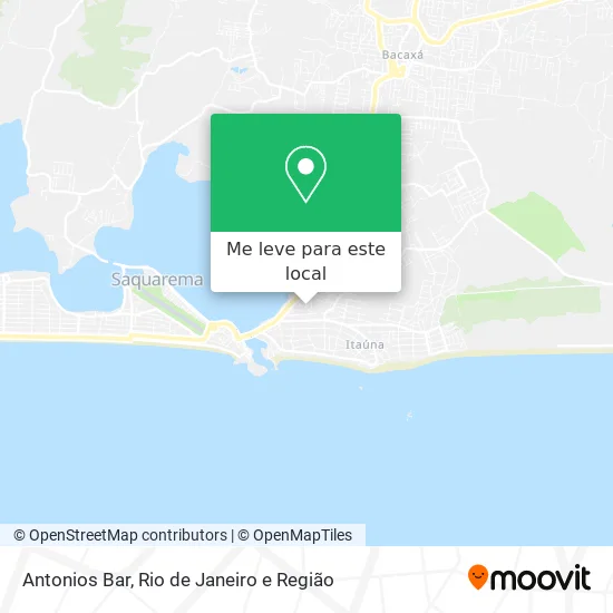 Antonios Bar mapa