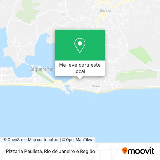 Pizzaria Paulista mapa