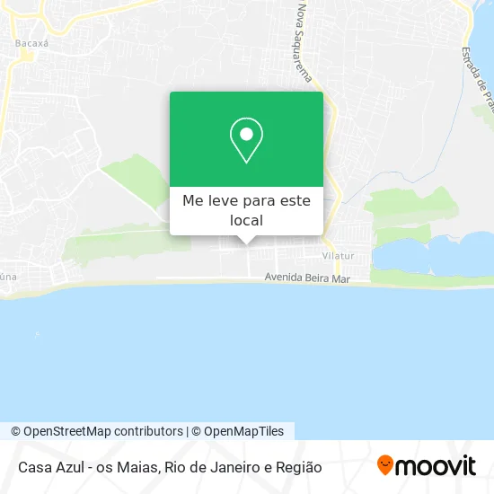 Casa Azul - os Maias mapa