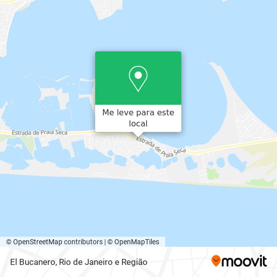 El Bucanero mapa