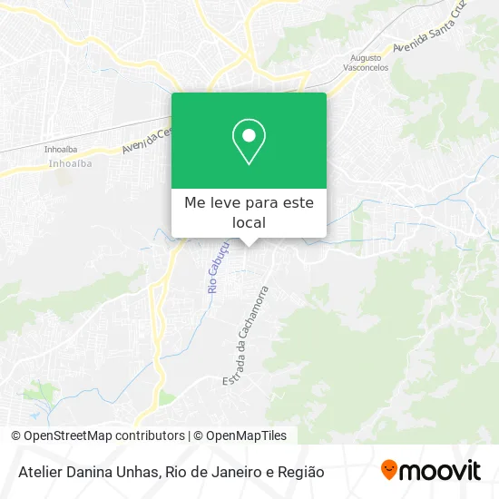 Atelier Danina Unhas mapa