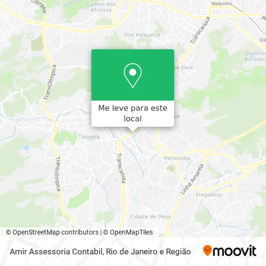 Amir Assessoria Contabil mapa