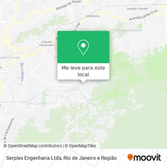 Serplex Engenharia Ltda mapa