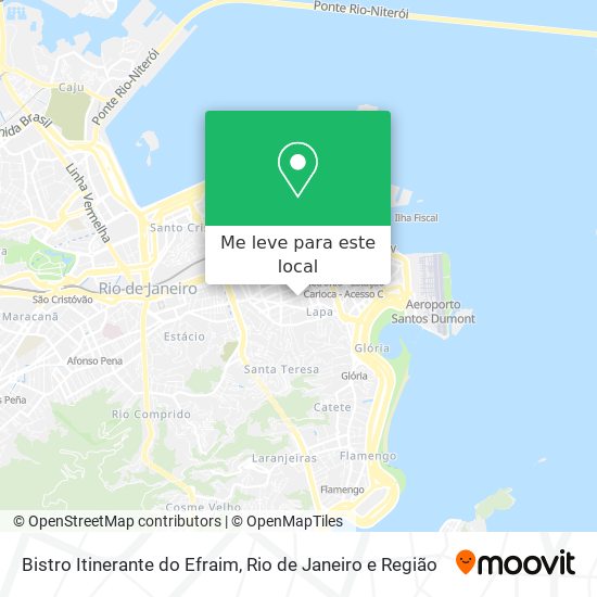 Bistro Itinerante do Efraim mapa
