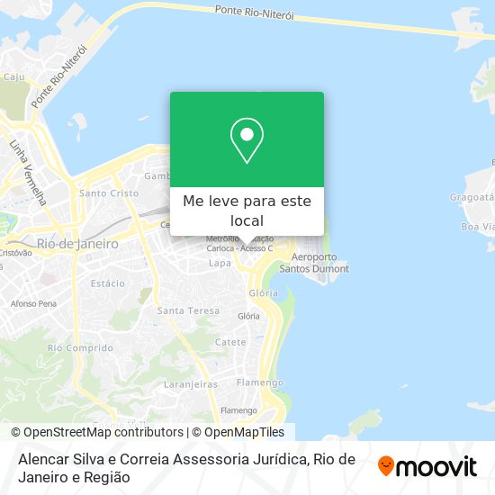 Alencar Silva e Correia Assessoria Jurídica mapa