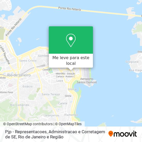 Pjp - Representacoes, Administracao e Corretagem de SE mapa