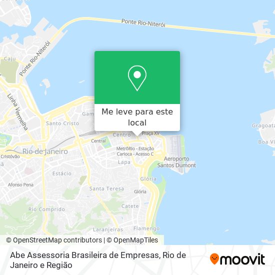 Abe Assessoria Brasileira de Empresas mapa
