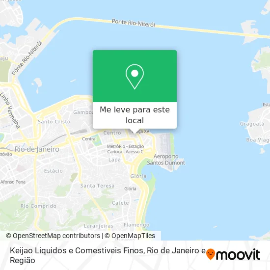 Keijao Liquidos e Comestiveis Finos mapa