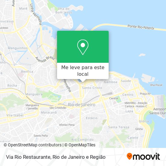 Via Rio Restaurante mapa
