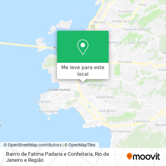 Bairro de Fatima Padaria e Confeitaria mapa