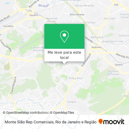 Monte Sião Rep Comerciais mapa