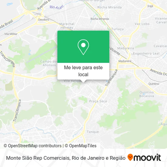 Monte Sião Rep Comerciais mapa