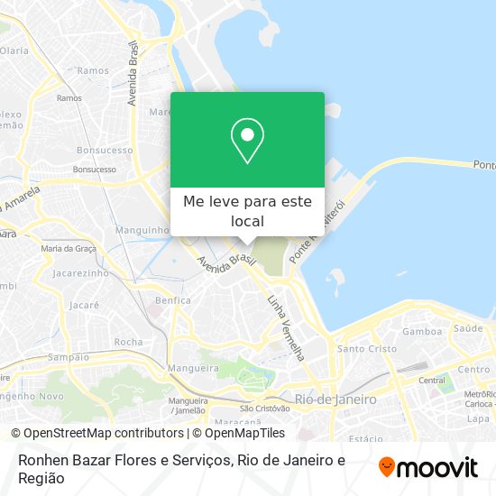 Ronhen Bazar Flores e Serviços mapa