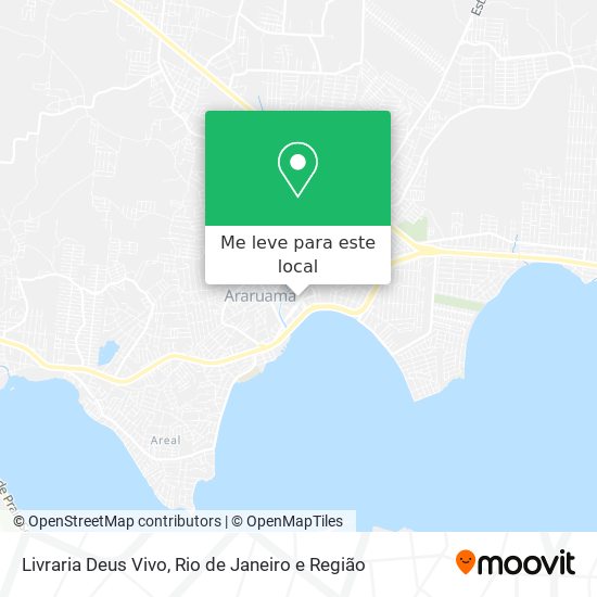 Livraria Deus Vivo mapa