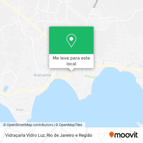 Vidraçaria Vidro Luz mapa