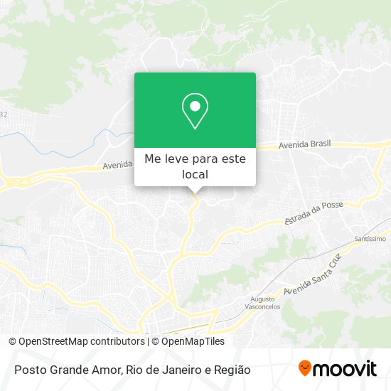 Posto Grande Amor mapa