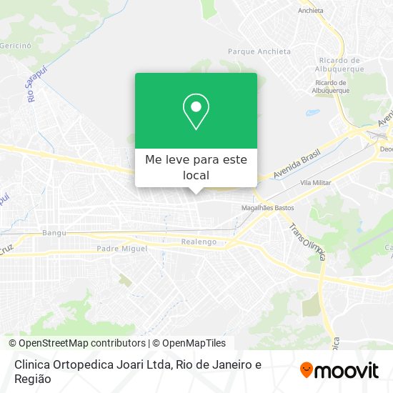 Clinica Ortopedica Joari Ltda mapa