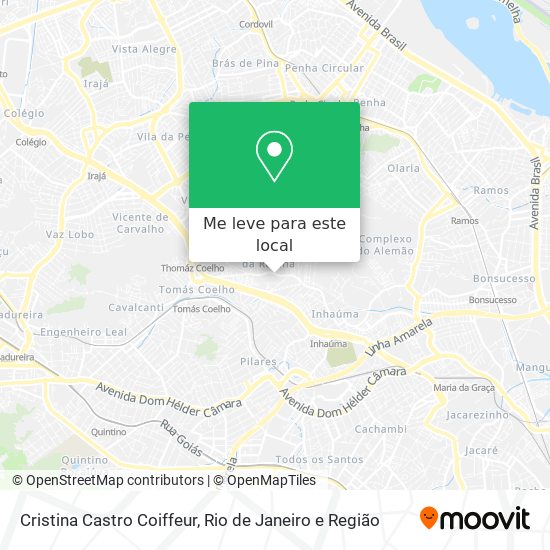 Cristina Castro Coiffeur mapa
