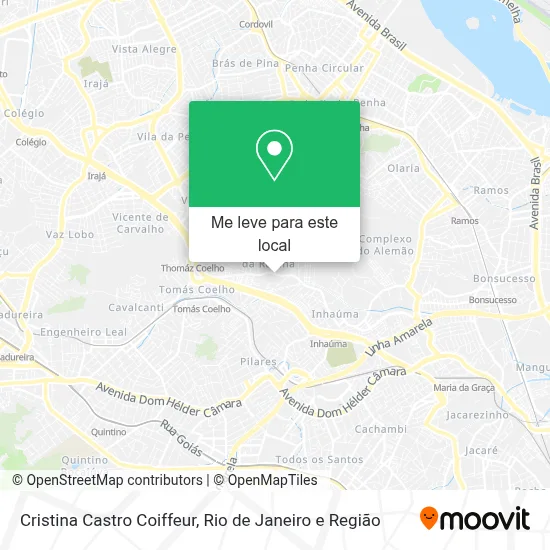 Cristina Castro Coiffeur mapa