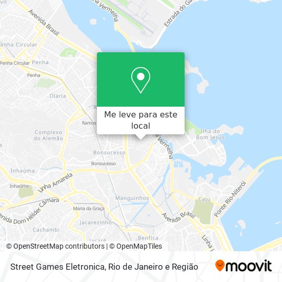 Street Games Eletronica mapa