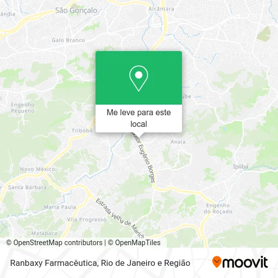 Ranbaxy Farmacêutica mapa