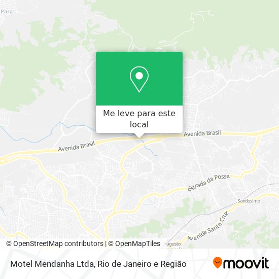 Motel Mendanha Ltda mapa