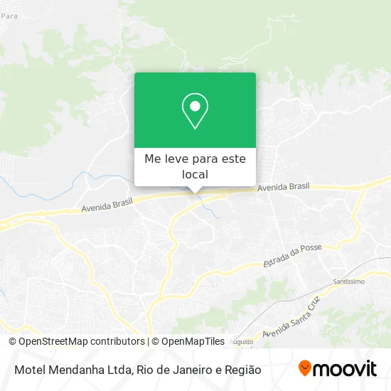 Motel Mendanha Ltda mapa