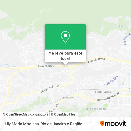 Lily Moda Modinha mapa