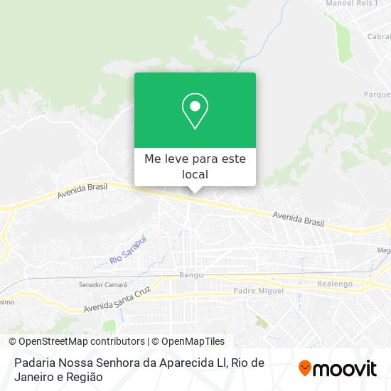 Padaria Nossa Senhora da Aparecida Ll mapa