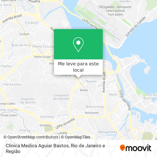 Clinica Medica Aguiar Bastos mapa